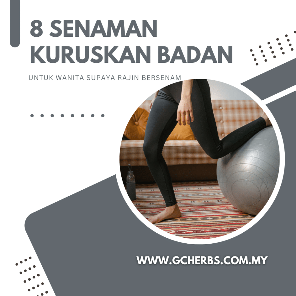 8 Senaman Kuruskan Badan Wanita Yang Terbaik Dan Proven