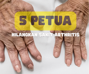 petua hilangkan sakit arthritis
